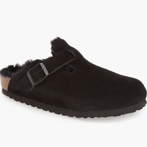 BIRKENSTOCK BOSTON genuine shearling lined clog (women)